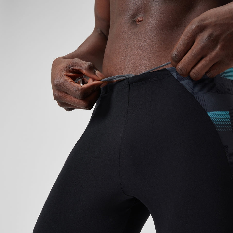 Endurance+ Max Splice Mid Jammer Black/Grey | Speedo