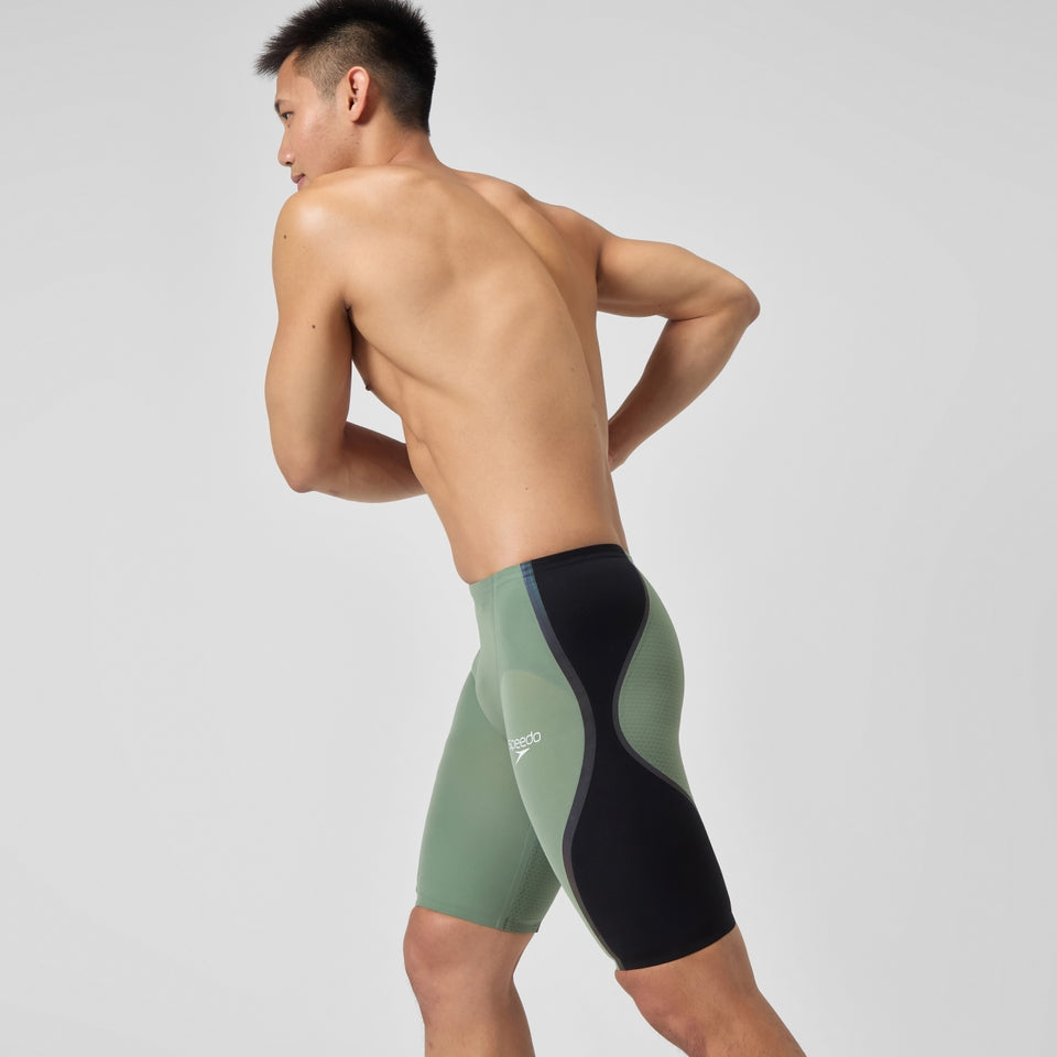 Fastskin LZR Pure Intent 2.0 High Waist Jammer Green/Black | Speedo