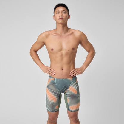 Fastskin LZR Pure Valor 2.0 Jammer Green/Orange | Speedo