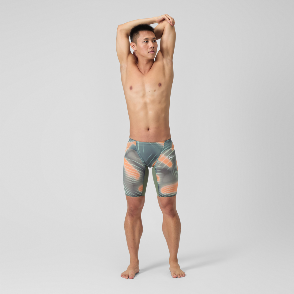 Fastskin LZR Pure Valor 2.0 Jammer Green/Orange | Speedo