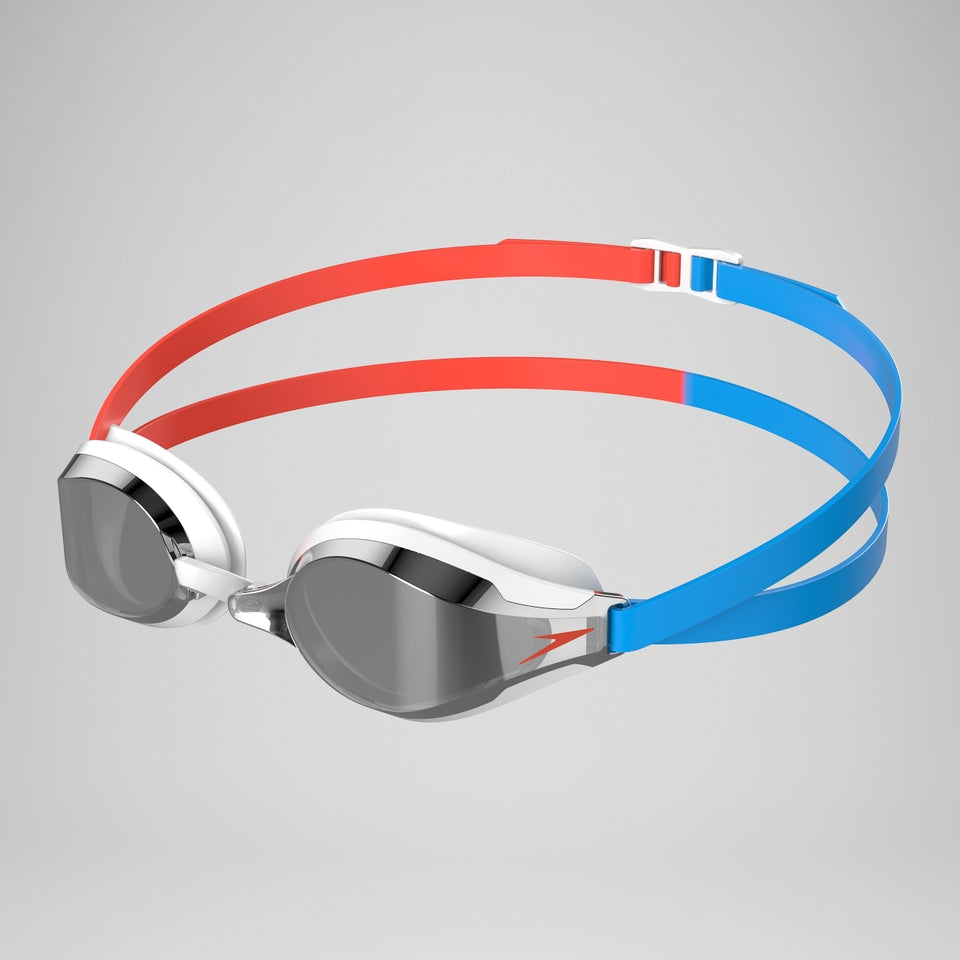 Fastskin Speedsocket 2 Mirror Goggles Red/Blue | Speedo