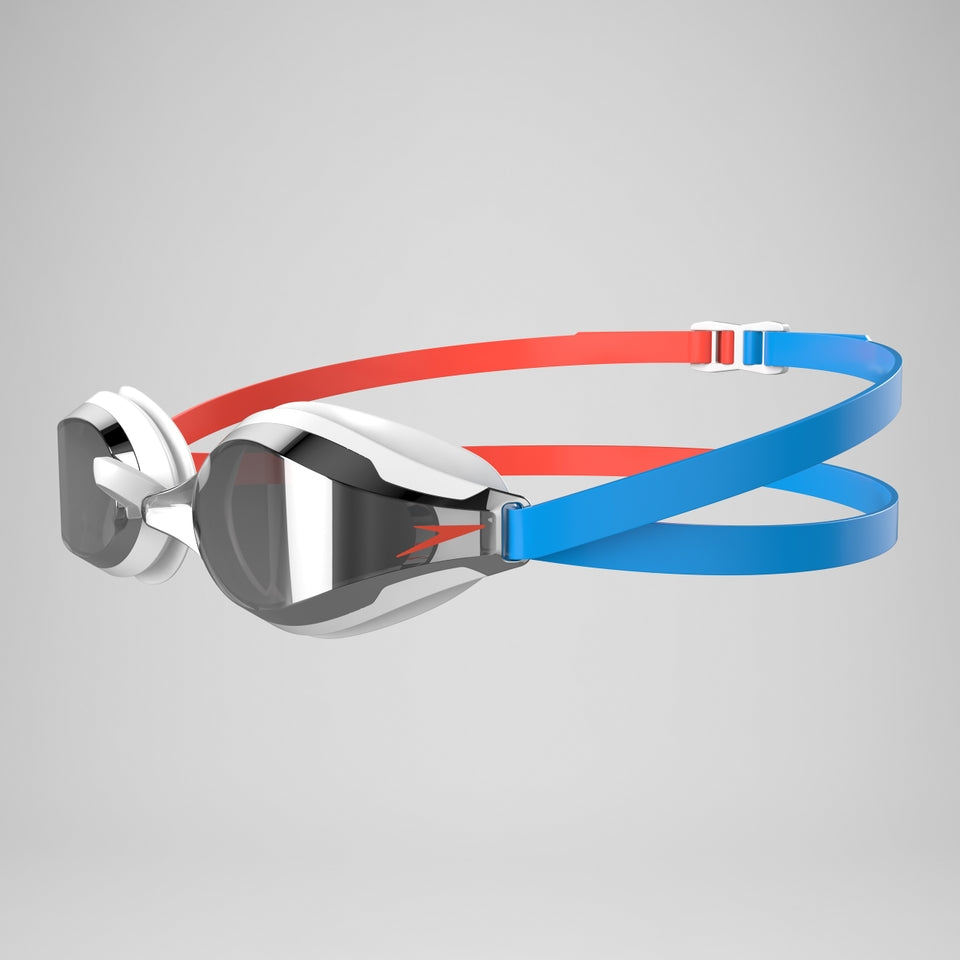 Fastskin Speedsocket 2 Mirror Goggles Red/Blue | Speedo