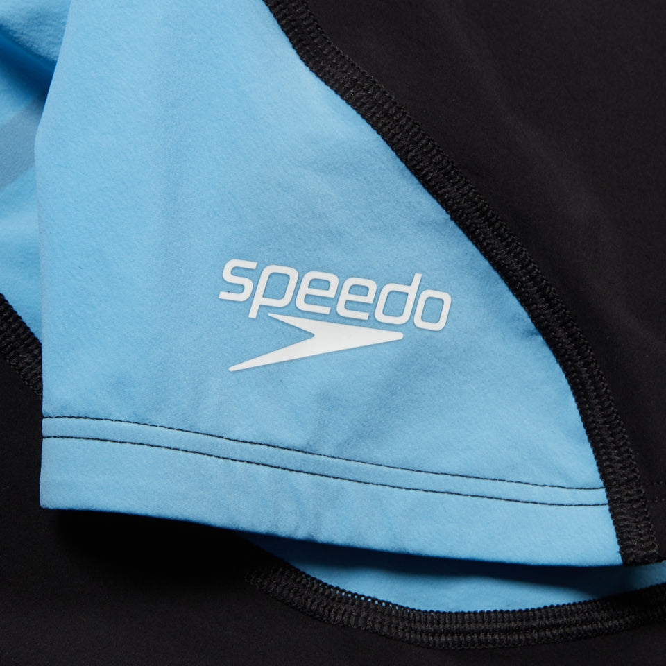 Girls' Fastskin LZR Ignite Kneeskin Black/Blue | Speedo