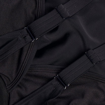 Shaping Cross Knot Swimsuit Black | Speedo