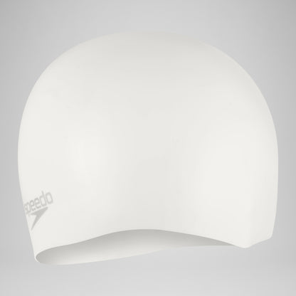 Plain Moulded Silicone Cap White | Speedo