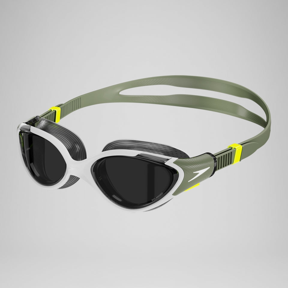 Biofuse 2.0 Polarised Goggles Green/Yellow | Speedo