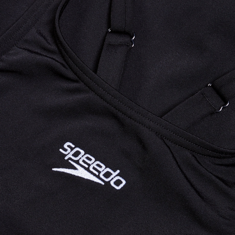 Endurance+ Longer Body V Neck Swimsuit Black | Speedo