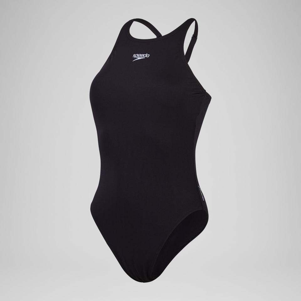 Endurance+ Longer Body V Neck Swimsuit Black | Speedo