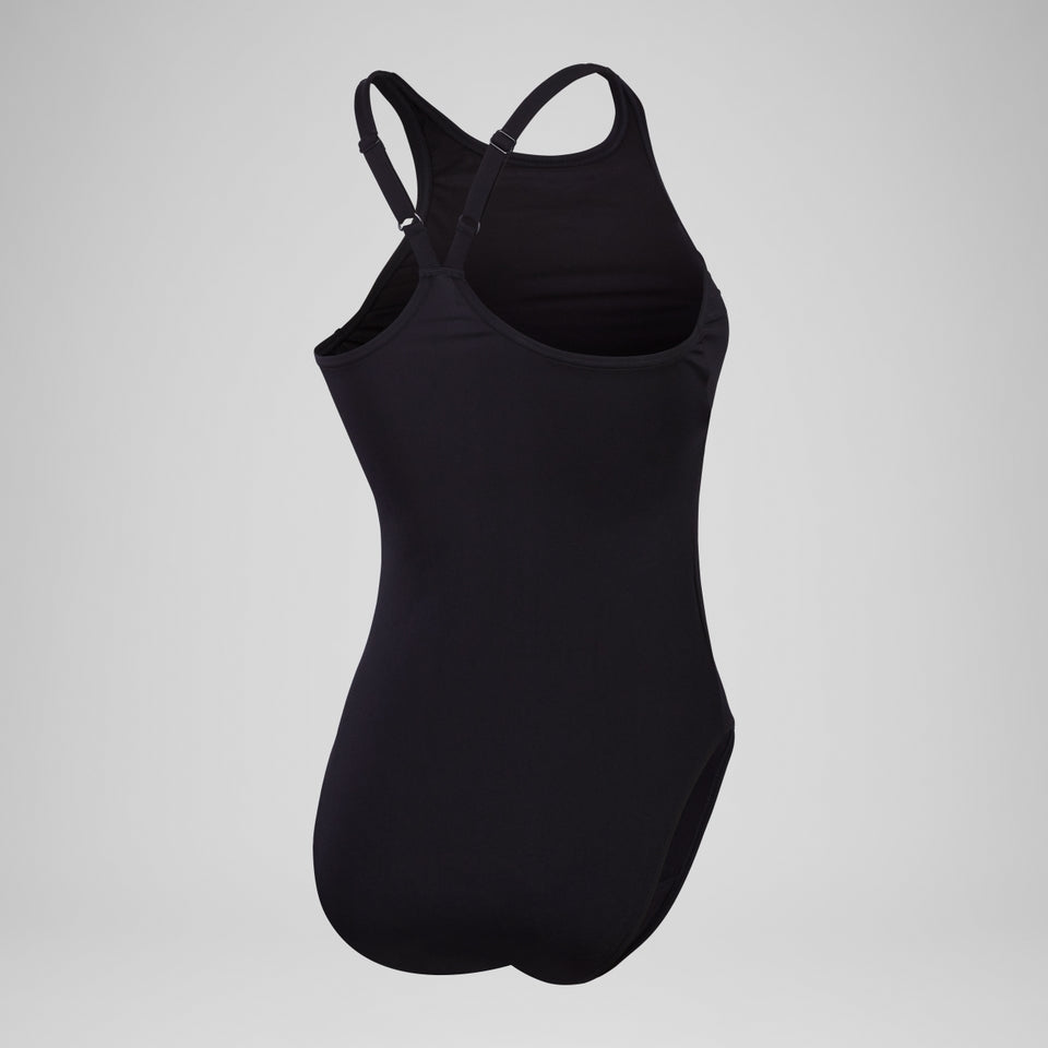 Endurance+ Longer Body V Neck Swimsuit Black | Speedo