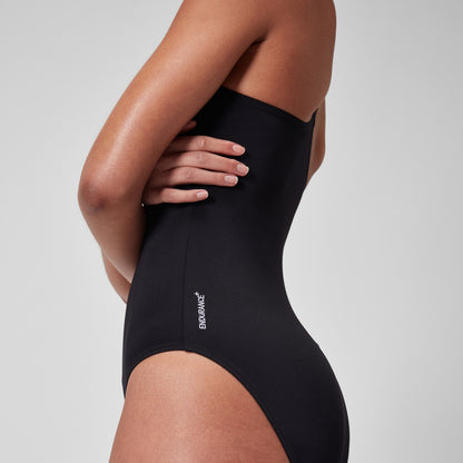 Endurance+ Longer Body V Neck Swimsuit Black | Speedo