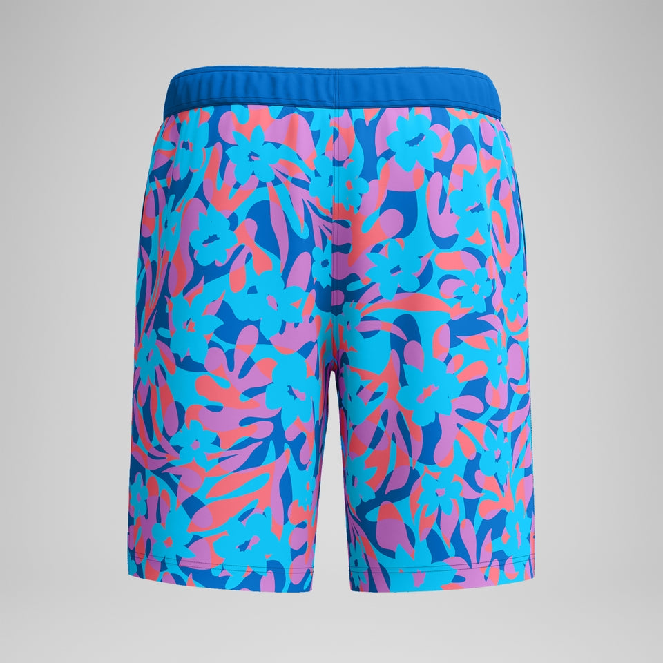 Printed 20'' Bondi Swim Shorts Blue/Pink | Speedo