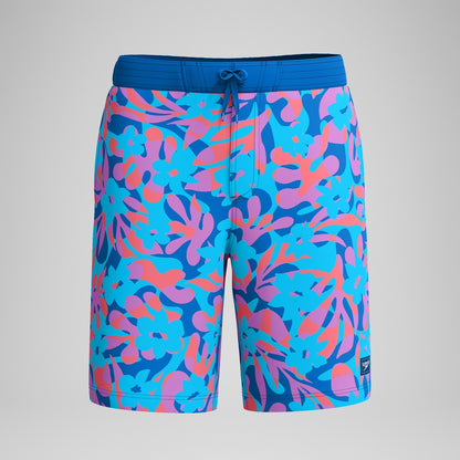 Printed 20'' Bondi Swim Shorts Blue/Pink | Speedo
