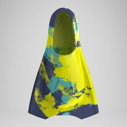 Adult Short Blade Fin Yellow/Turquoise | Speedo