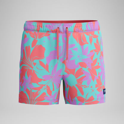 Printed 14'' Redondo Edge Swim Shorts Pink/Orange | Speedo
