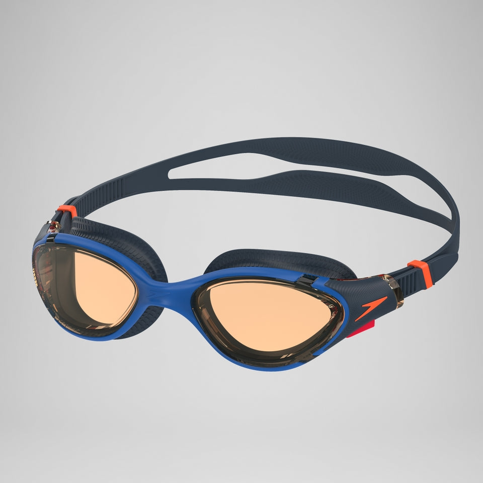 Adult Biofuse 2.0 Goggles Navy/Orange | Speedo