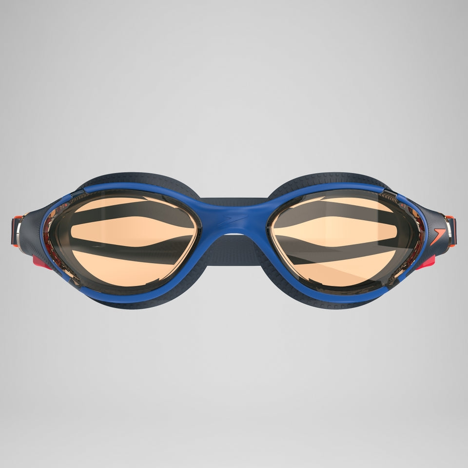 Adult Biofuse 2.0 Goggles Navy/Orange | Speedo