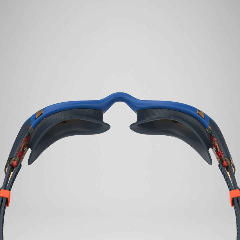 Adult Biofuse 2.0 Goggles Navy/Orange | Speedo