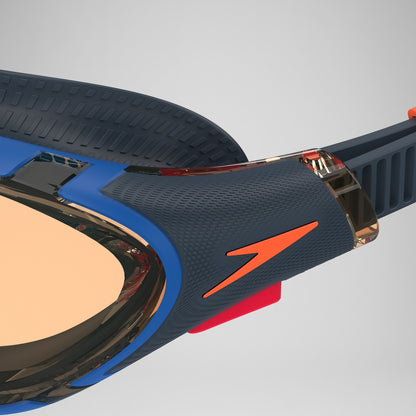 Adult Biofuse 2.0 Goggles Navy/Orange | Speedo
