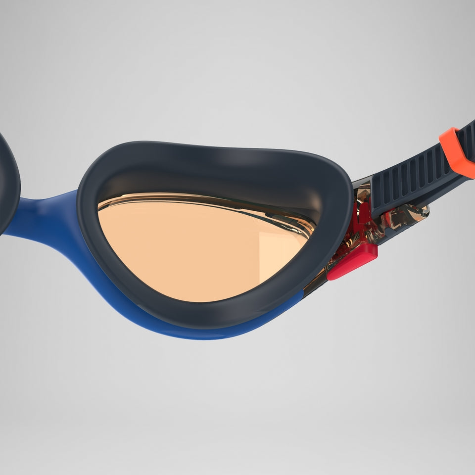 Adult Biofuse 2.0 Goggles Navy/Orange | Speedo
