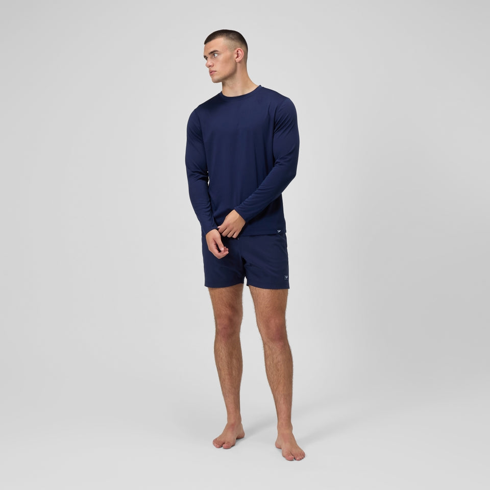Long Sleeve Swim Shirt Navy | Speedo