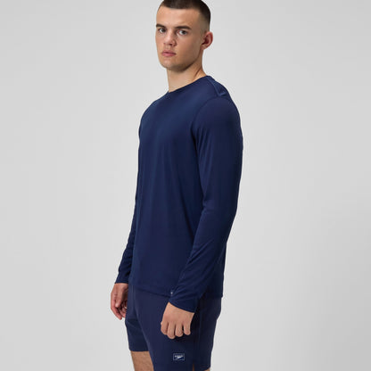 Long Sleeve Swim Shirt Navy | Speedo
