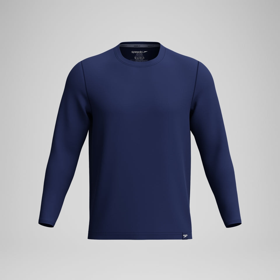 Long Sleeve Swim Shirt Navy | Speedo