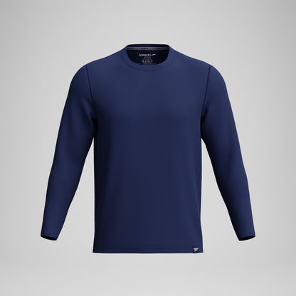 Long Sleeve Swim Shirt Navy | Speedo