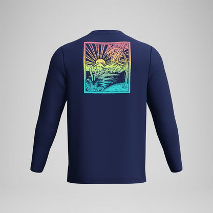 Long Sleeve Swim Shirt Navy | Speedo