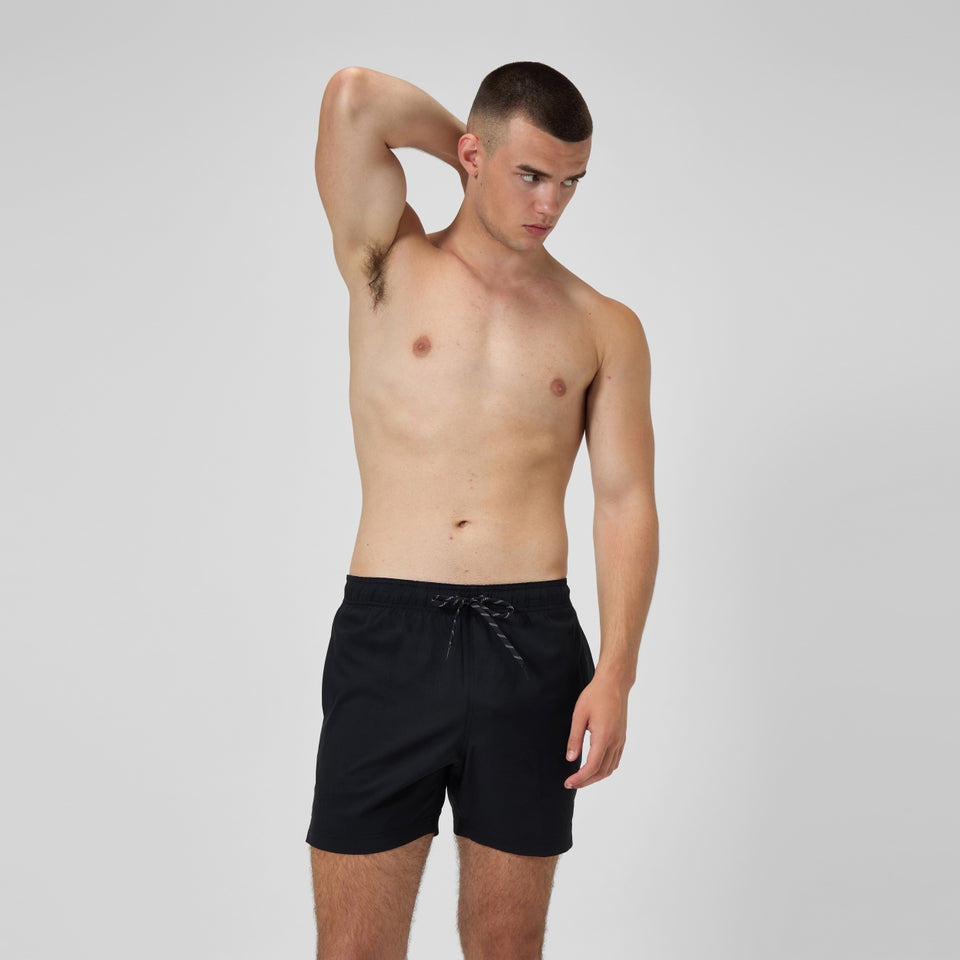 Solid 16'' Redondo Edge Swim Shorts Black | Speedo