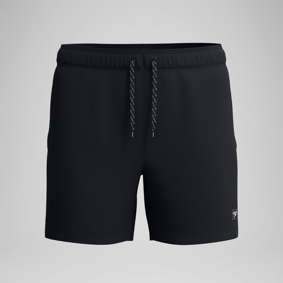 Solid 16'' Redondo Edge Swim Shorts Black | Speedo