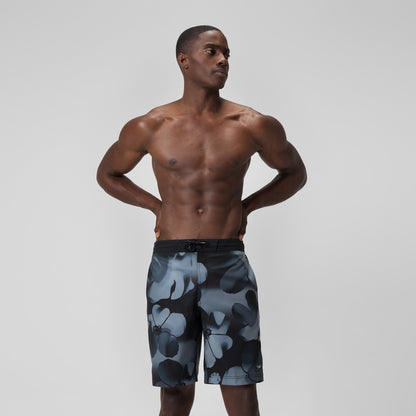 Printed 20'' Bondi Swim Shorts Black | Speedo