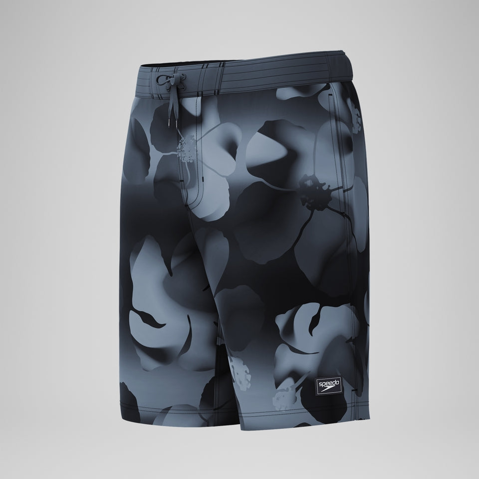 Printed 20'' Bondi Swim Shorts Black | Speedo