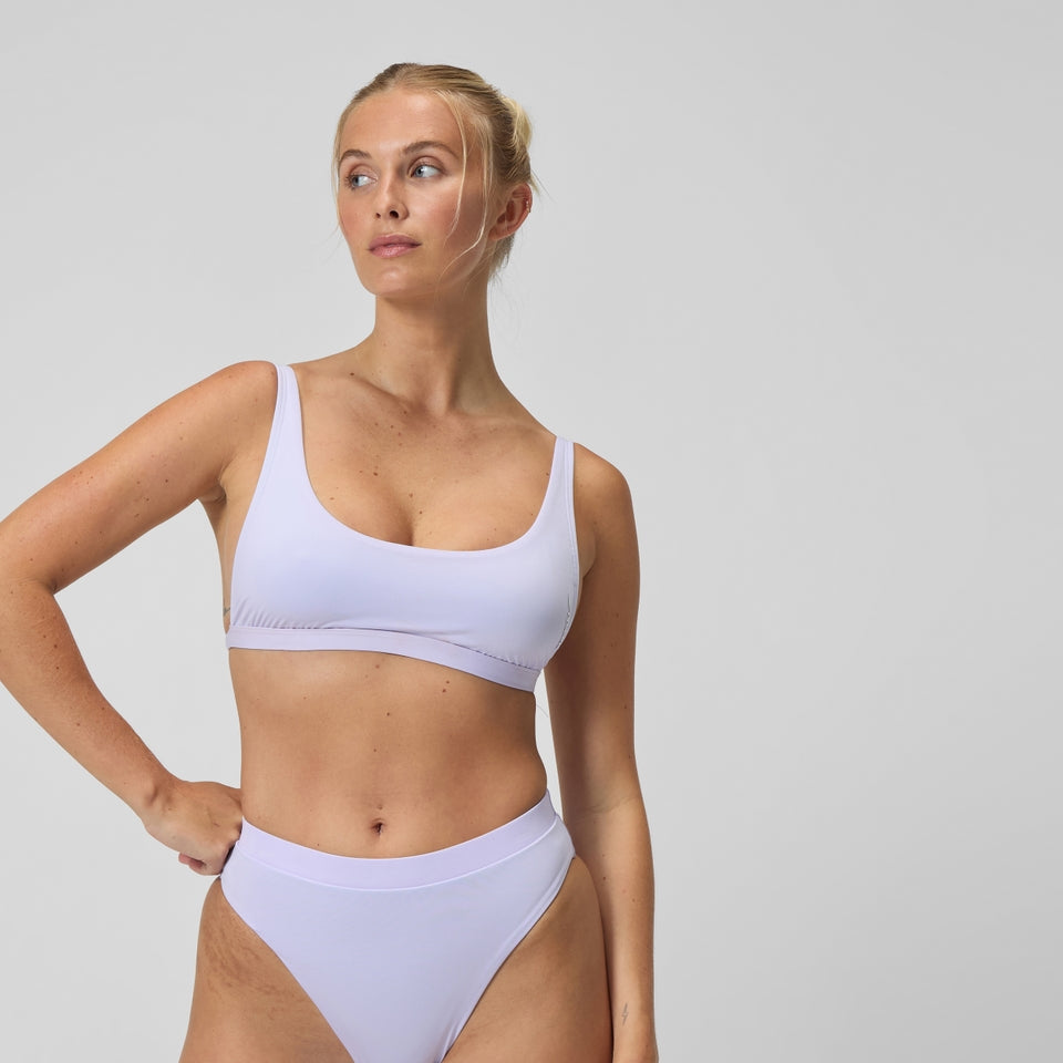 FLU3NTE Bikini Top Lilac | Speedo