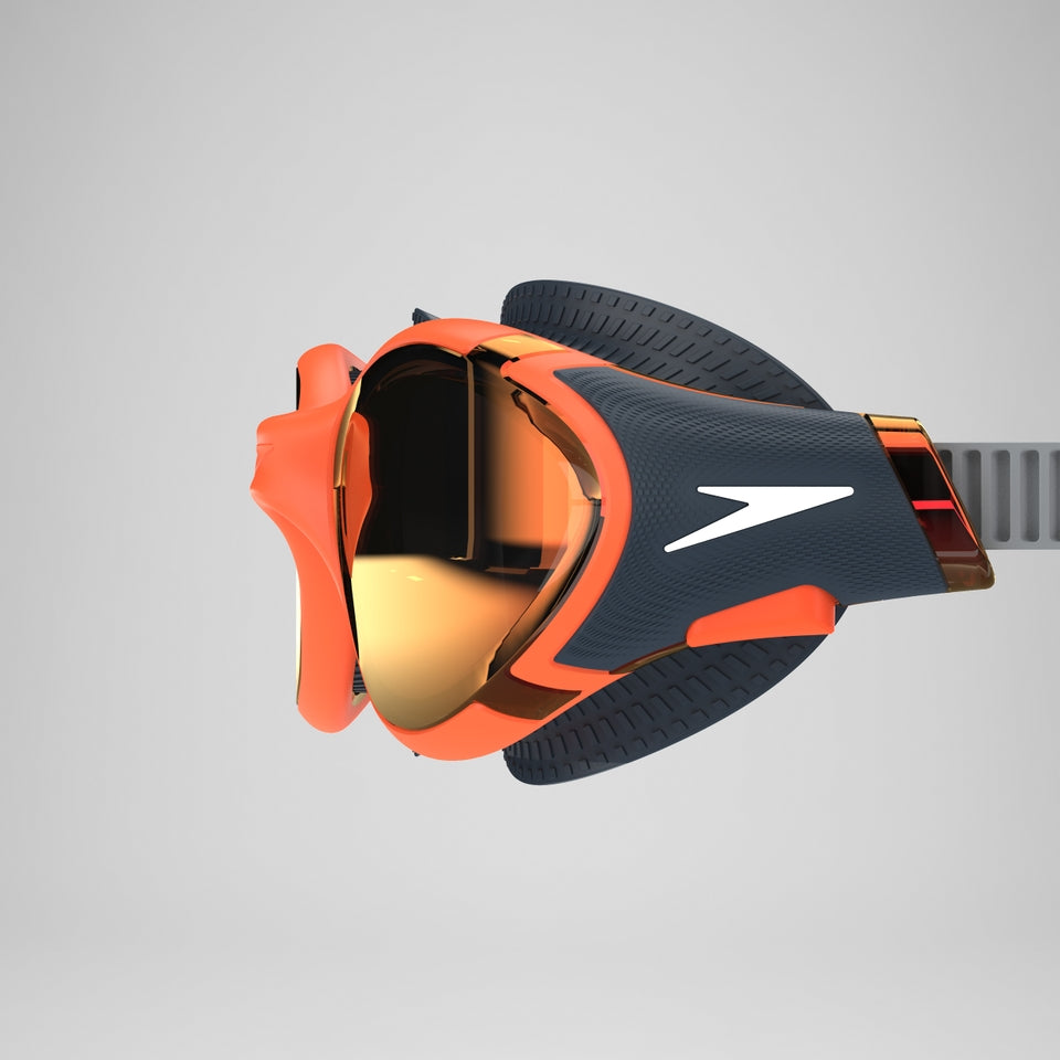 Adult Biofuse 2.0 Mirror Goggles Orange/Grey | Speedo