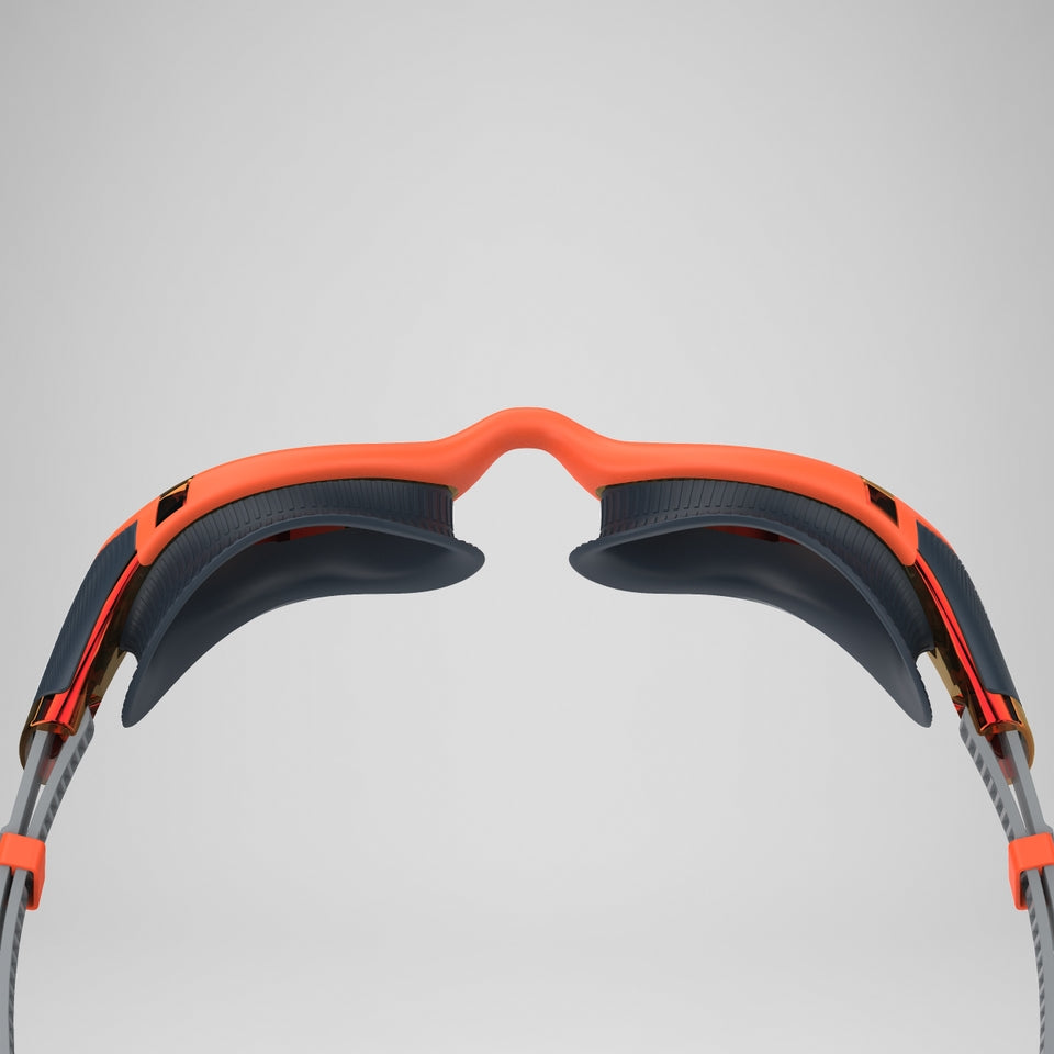 Adult Biofuse 2.0 Mirror Goggles Orange/Grey | Speedo