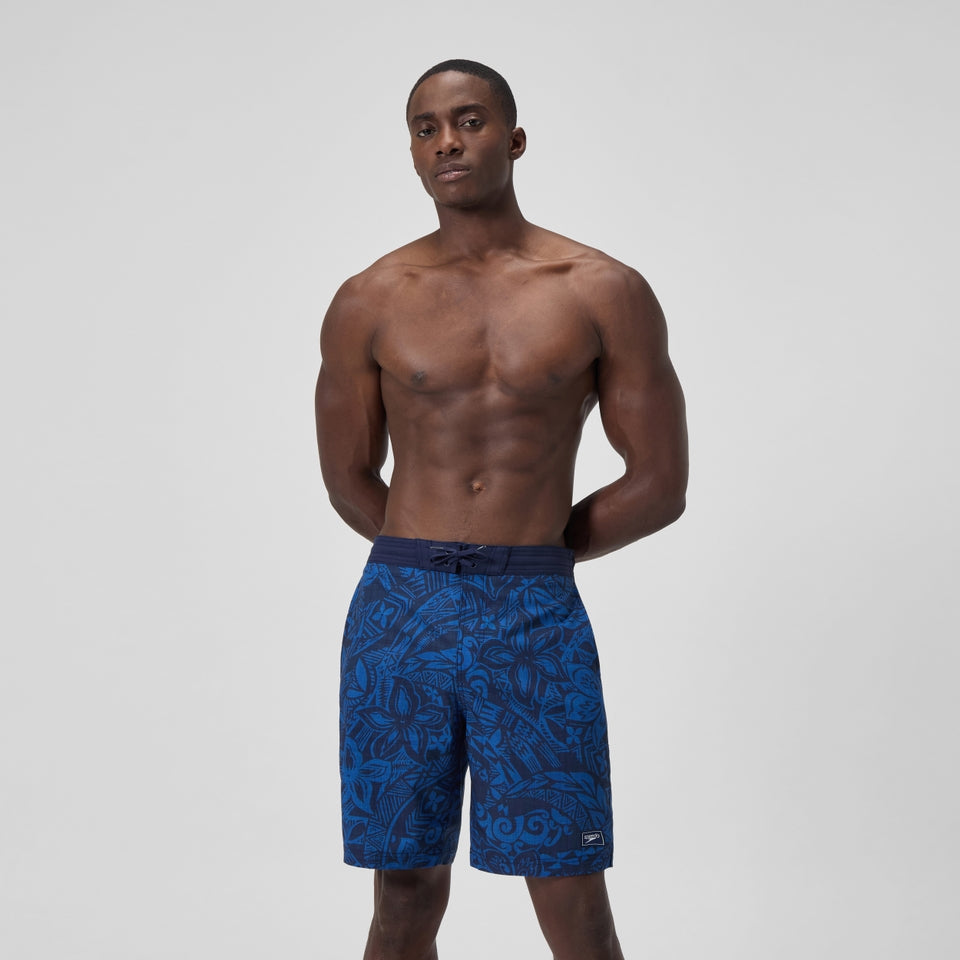 Printed 20'' Bondi Swim Shorts Navy | Speedo