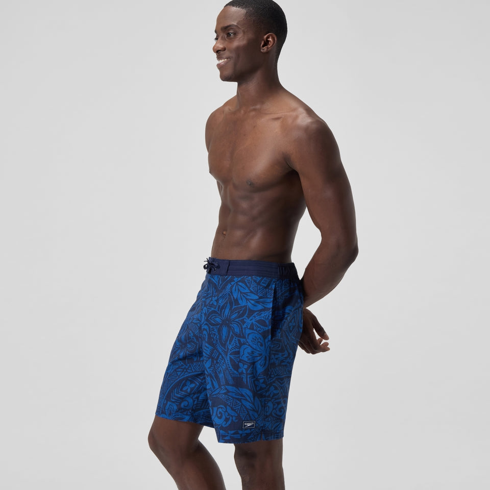 Printed 20'' Bondi Swim Shorts Navy | Speedo