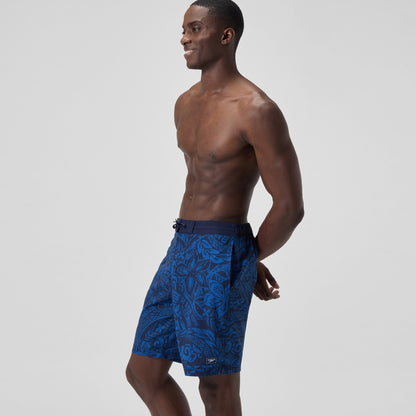 Printed 20'' Bondi Swim Shorts Navy | Speedo