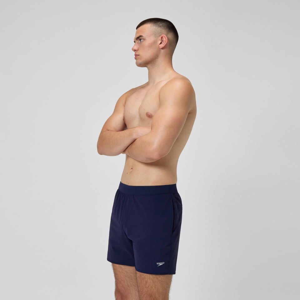 Lookout Solid 16'' Swim Shorts Navy | Speedo