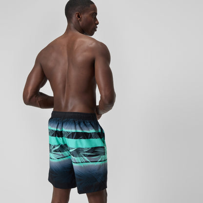 Printed 20'' Bondi Swim Shorts Black | Speedo