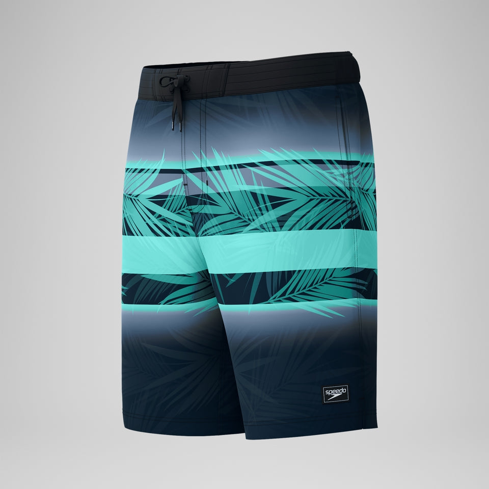 Printed 20'' Bondi Swim Shorts Black | Speedo