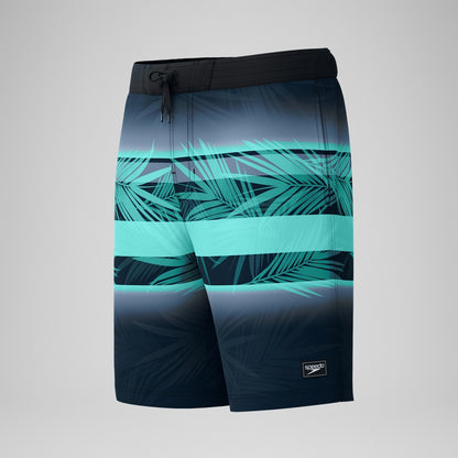 Printed 20'' Bondi Swim Shorts Black | Speedo