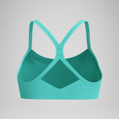 Solid Racerback Bikini Top Turquoise | Speedo