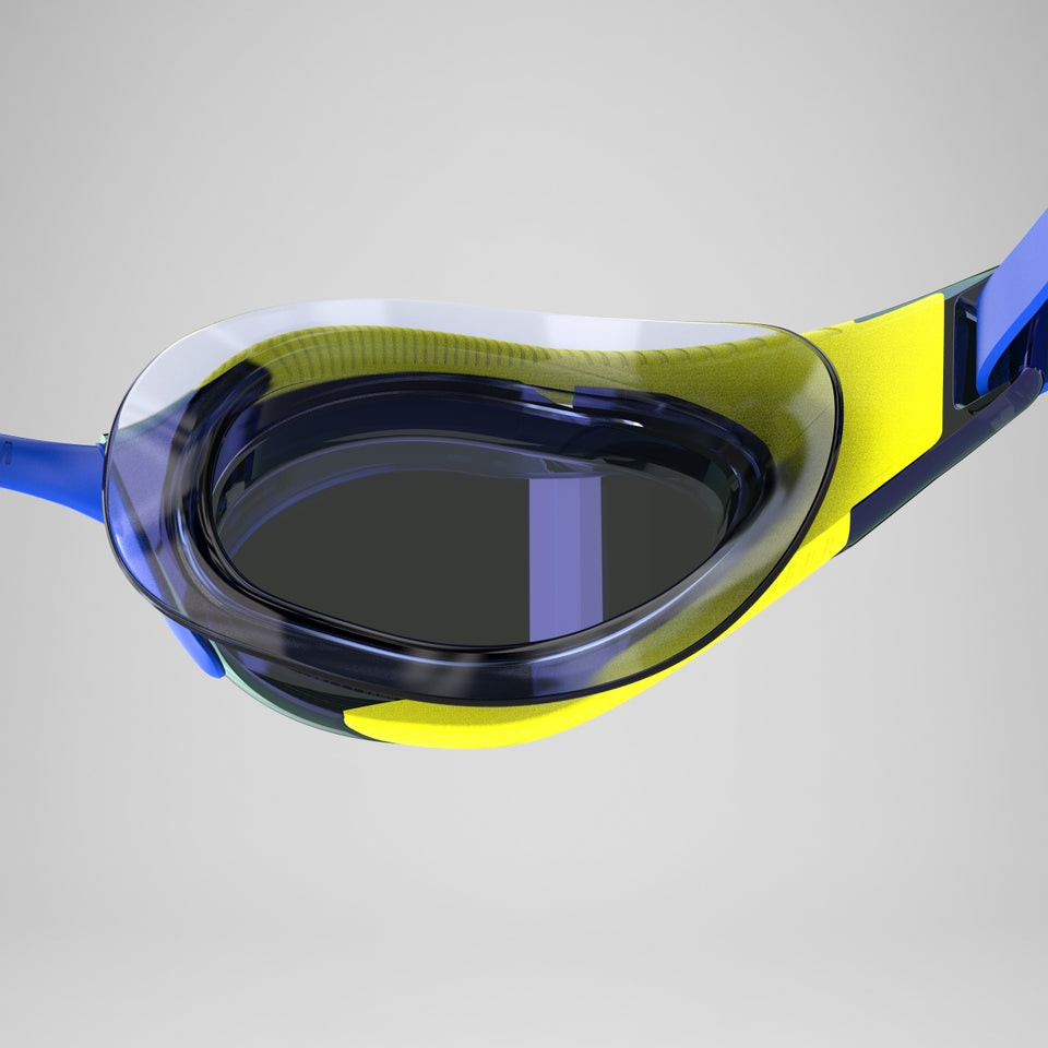 Adult Fastskin Hyper Elite Mirror Goggles Blue/Yellow | Speedo