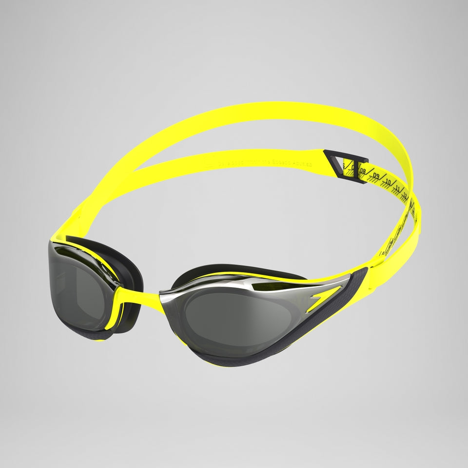 Adult Fastskin Pure Focus Mirror Goggles Yellow/Smoke | Speedo