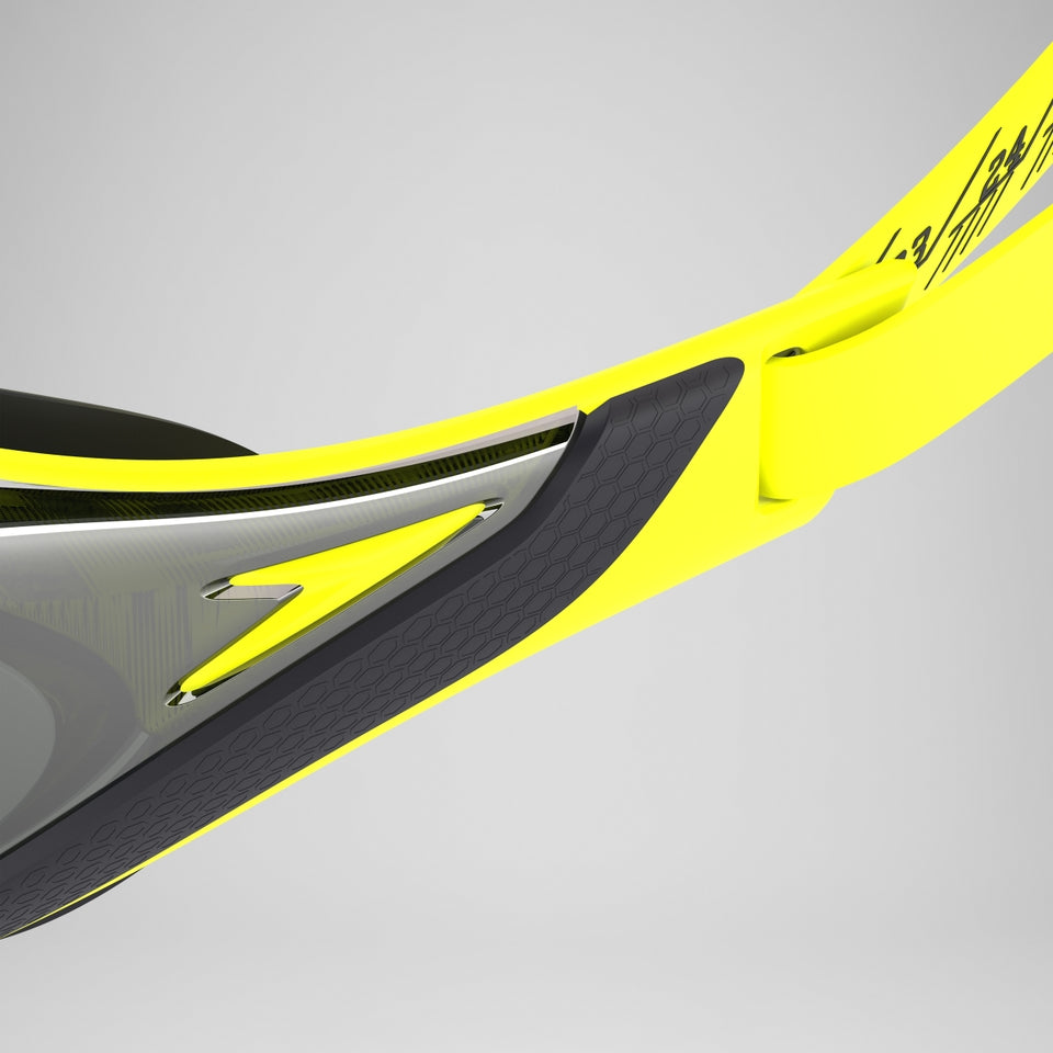 Adult Fastskin Pure Focus Mirror Goggles Yellow/Smoke | Speedo