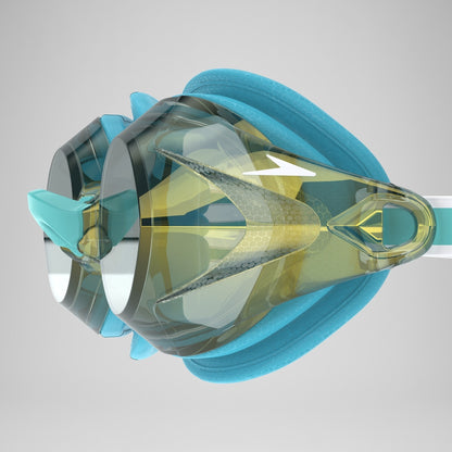 Vanquisher 3.0 Mirror Goggles Blue/Gold | Speedo