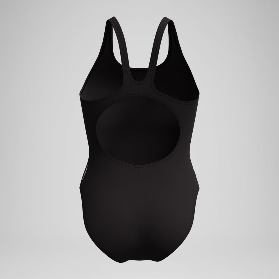 HyberBoom Placement Swimsuit Black/Coral | Speedo