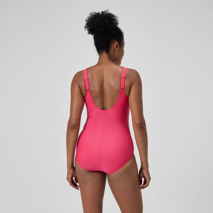 Shaping Cross Knot Swimsuit Pink | Speedo