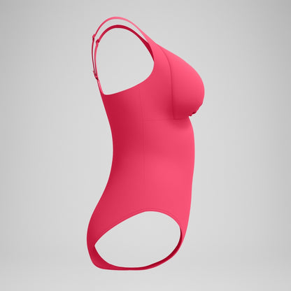 Shaping Cross Knot Swimsuit Pink | Speedo